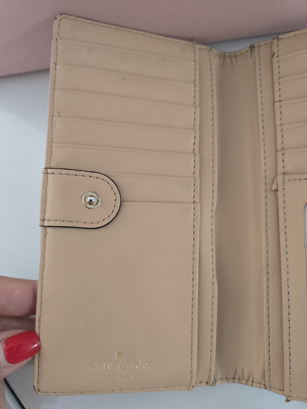 Kate Spade New York Large Cedar Street Hayden Saffiano Leather Tote Plus Wallet - Picture 15 of 15
